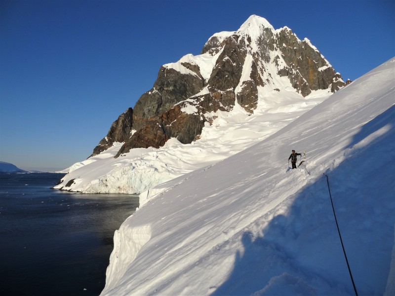Antartica sur le mont Scott © yvan estienne
